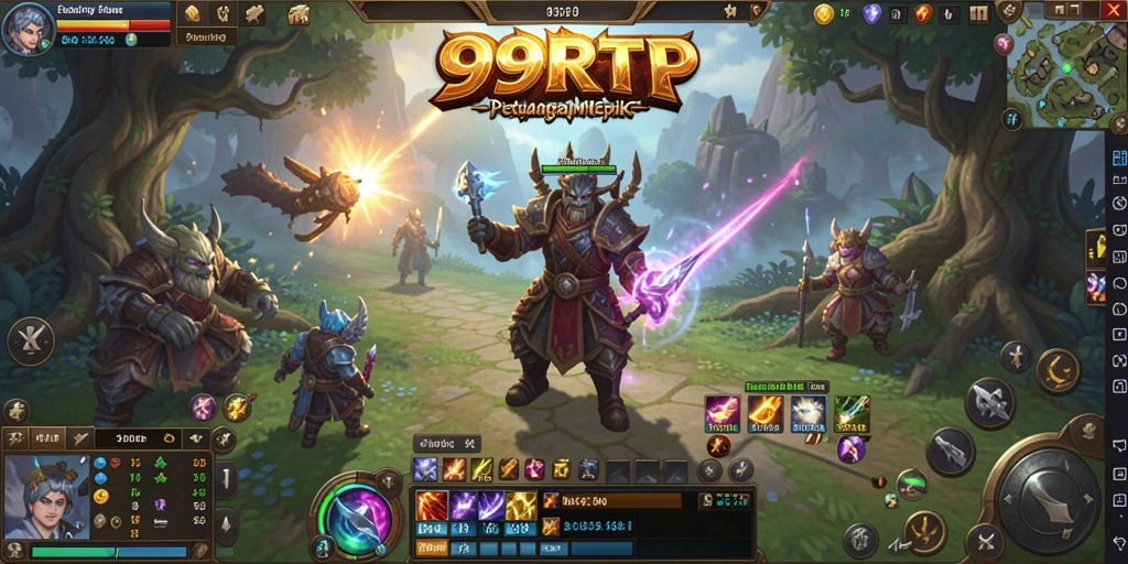 Gameplay aksi mendebarkan dalam dunia fantasi 99RTP.