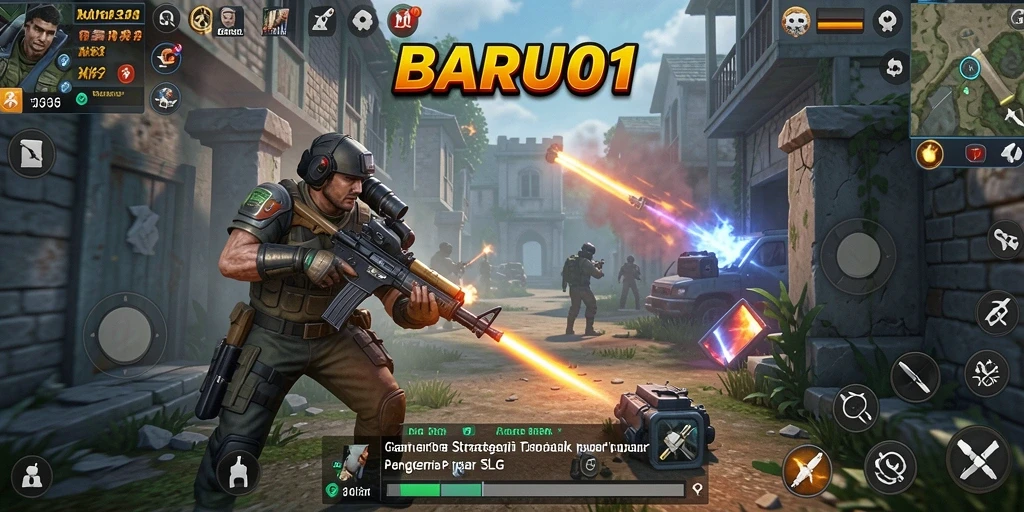 Tampilan gameplay inovatif dan menantang dari BARU01.