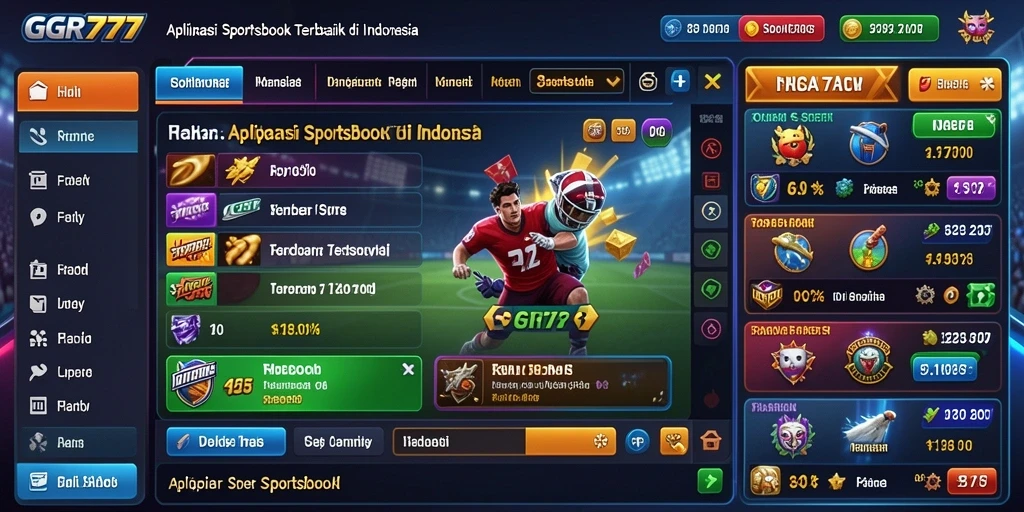 Tampilan menarik dari gameplay Sportsbook GGR777.