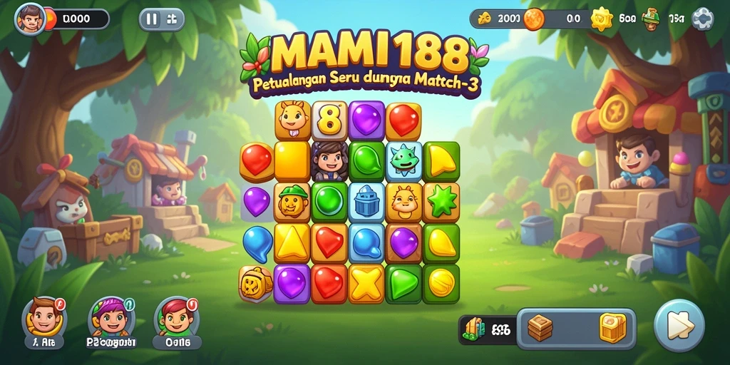 Tampilan gameplay MAMI188 yang seru dan penuh warna.