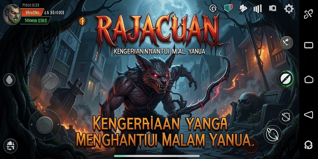 Gameplay menyeramkan yang menampilkan suasana mencekam.