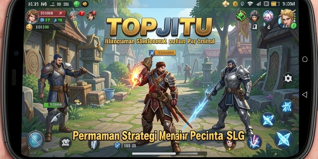 Tampilan menarik gameplay strategis TOPJITU yang mendalam.