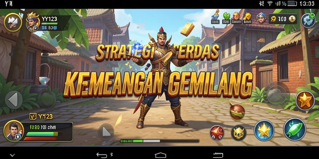 Tampilan gameplay menarik dari game strategi YY123.